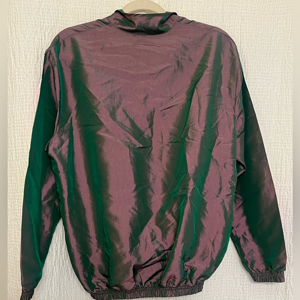 🌈 Surf Style NWT Multicolor Windbreaker Jacket Size Small - Picture 10 of 10